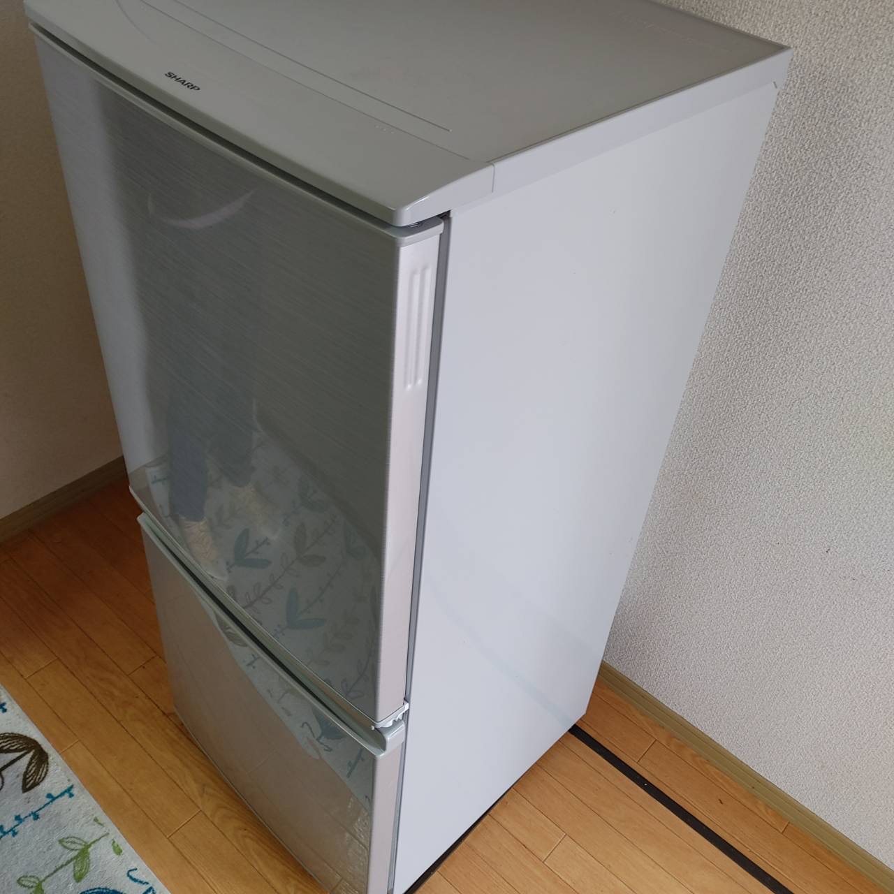 鹿児島市で回収した2ドア冷蔵庫